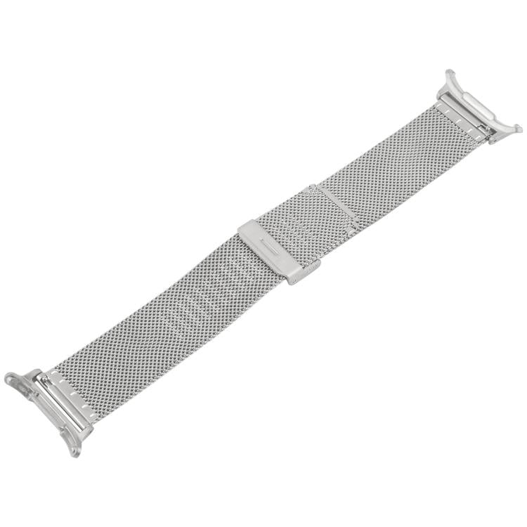For Samsung Galaxy Watch Ultra 47mm / Ultra 2025 Milanese Integrated Buckle Metal Watch Band(Silver) by bashfashion