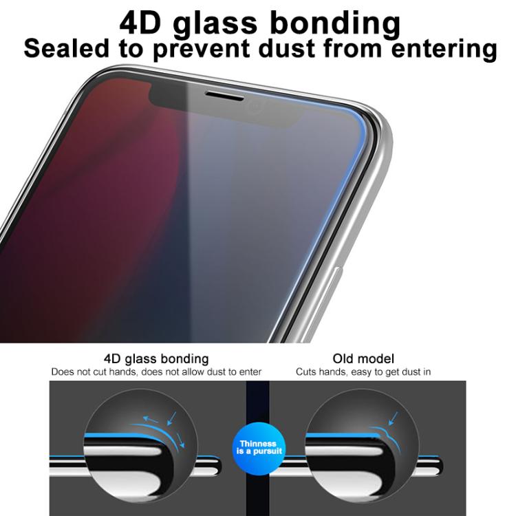 For iPhone 14 Pro Max WK WTP-012 KinKong 0.25mm 9H 4D Curved Privacy Tempered Glass Film by WK