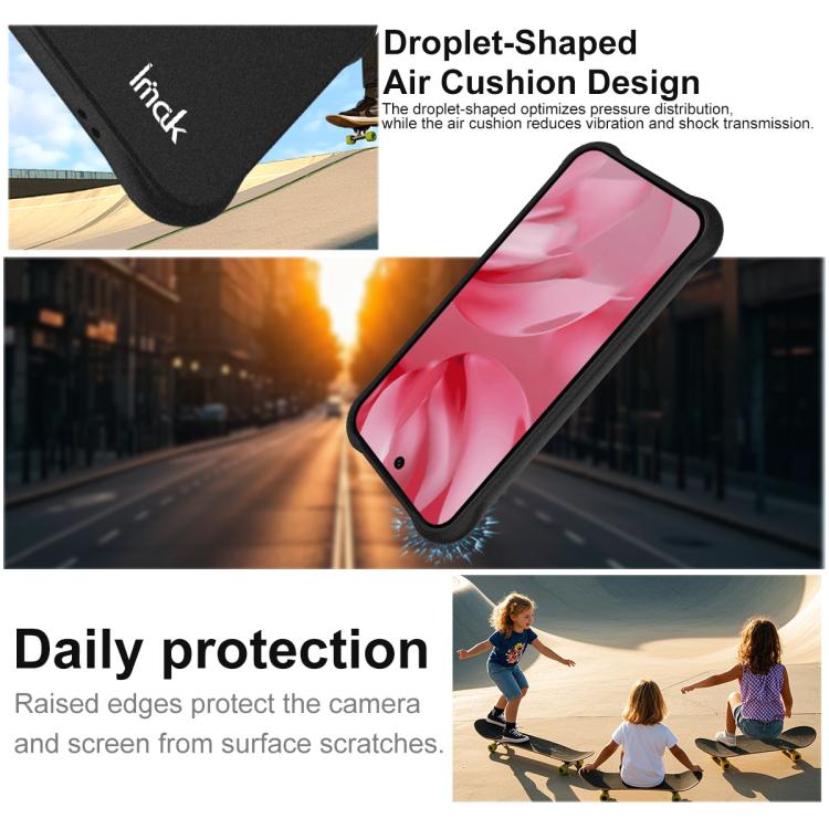 For Google Pixel 10 Pro XL imak Shockproof Airbag TPU Phone Case(Matte Black) by imak
