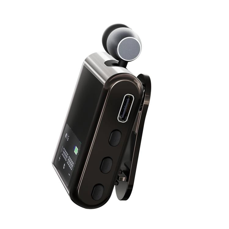K89 Business Lavalier Single Ear Bluetooth Earphones(Black) by bashfashion