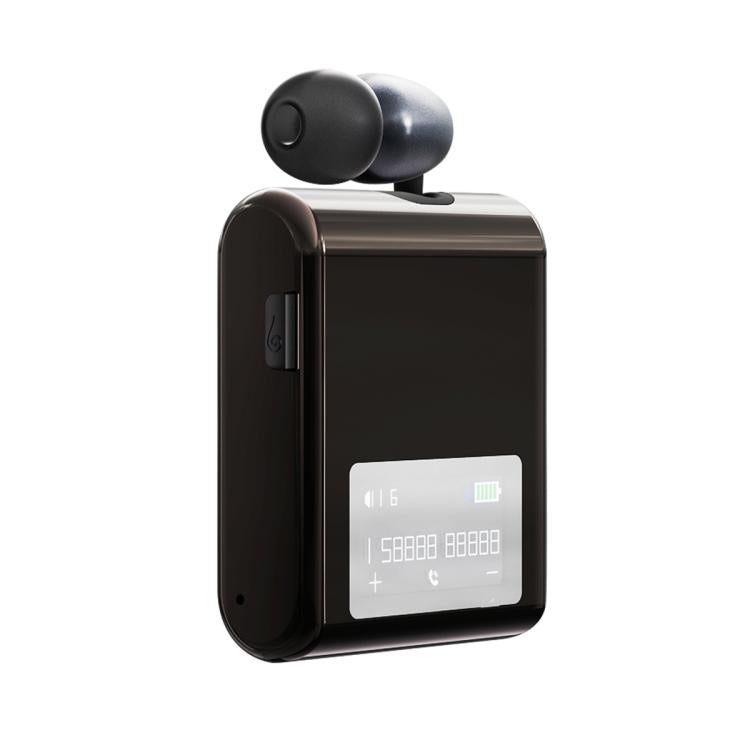 K89 Business Lavalier Single Ear Bluetooth Earphones(Black) by bashfashion