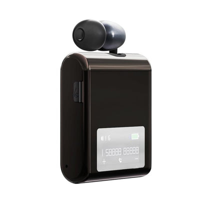K89 Business Lavalier Single Ear Bluetooth Earphones(Black) by bashfashion