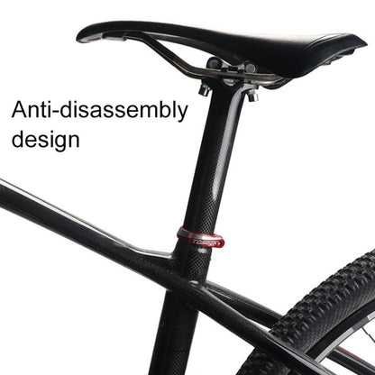 31.8mm TOSEEK Aluminum Alloy Bicycle Seat Tube Clamp(Black) by TOSEEK