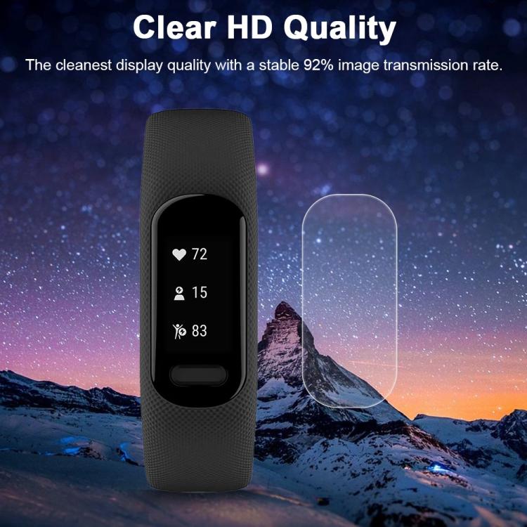 For Garmin vivosmart 5 5pcs xDfind Soft Hydrogel Film Full Cover Front Protector by xDfind