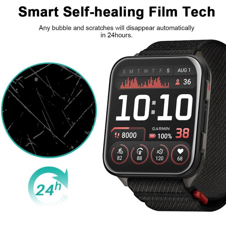 For Garmin Venu X1 5pcs xDfind Soft Hydrogel Film Full Cover Front Protector by xDfind