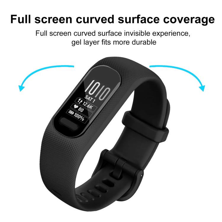 For Garmin vivosmart 5 2pcs xDfind Curved 3D Composite Material Soft Film Screen Protector by xDfind