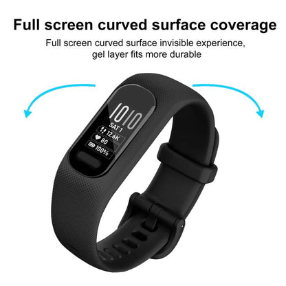 For Garmin vivosmart 5 2pcs xDfind Curved 3D Composite Material Soft Film Screen Protector by xDfind