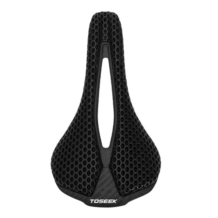 TOSEEK P300 Carbon Fiber 3D Printed Road Mountain Bike Seat(3K Twill) by TOSEEK
