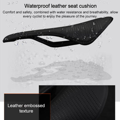 TOSEEK TS50 Road Mountain Bike Racing Saddle(Black) by TOSEEK