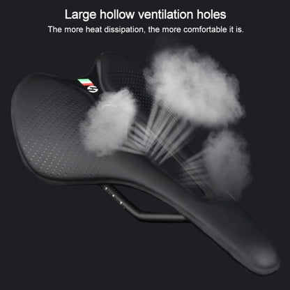 TOSEEK TS50 Road Mountain Bike Racing Saddle(Black) by TOSEEK