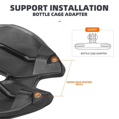 TOSEEK TS101 Road Mountain Bike Leather Saddle(Black) by TOSEEK