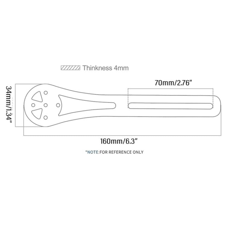 TOSEEK Carbon Fiber Bicycle Road Bike Integrated Handlebar Meter Bracket(3K Matte) by TOSEEK