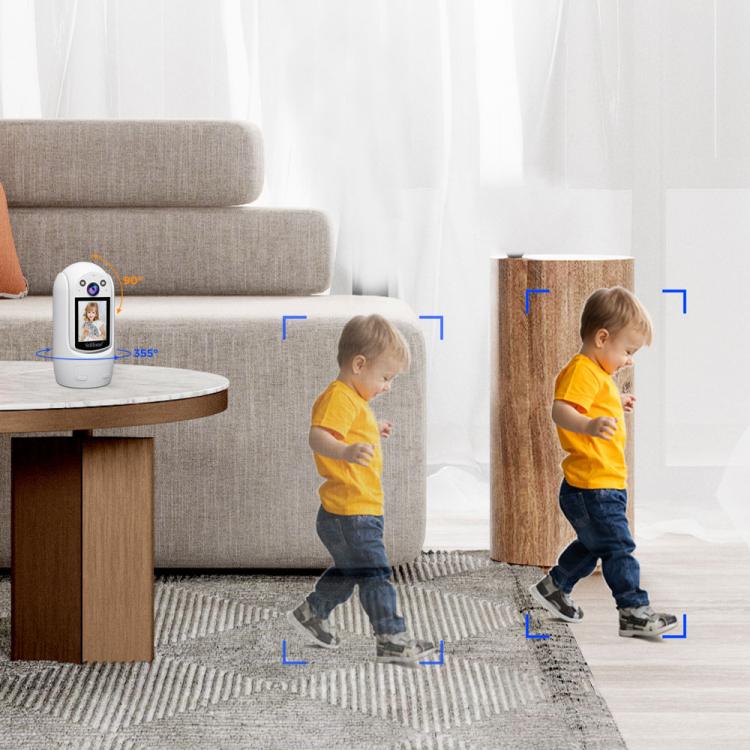 SriHome SH060 2MP 2.4 inch IPS Screen Smart IP Camera Supports Two-way Video Voice Call(EU Plug) by SriHome