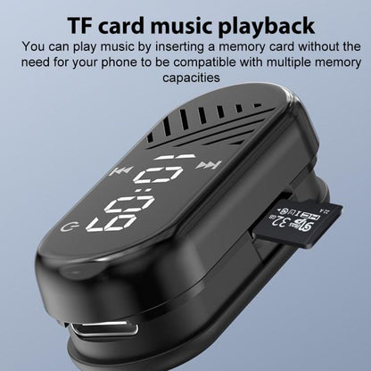 BT5.3 Sports MP3 Watch Supports Micro SD Card, ROM:8GB(Black) by bashfashion