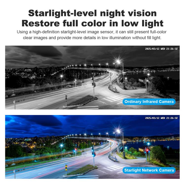 SriHome SH070 4MP Binocular Stitching Ultra-wide Angle Waterproof Camera Supports Full-color Night Vision(AU Plug) by SriHome