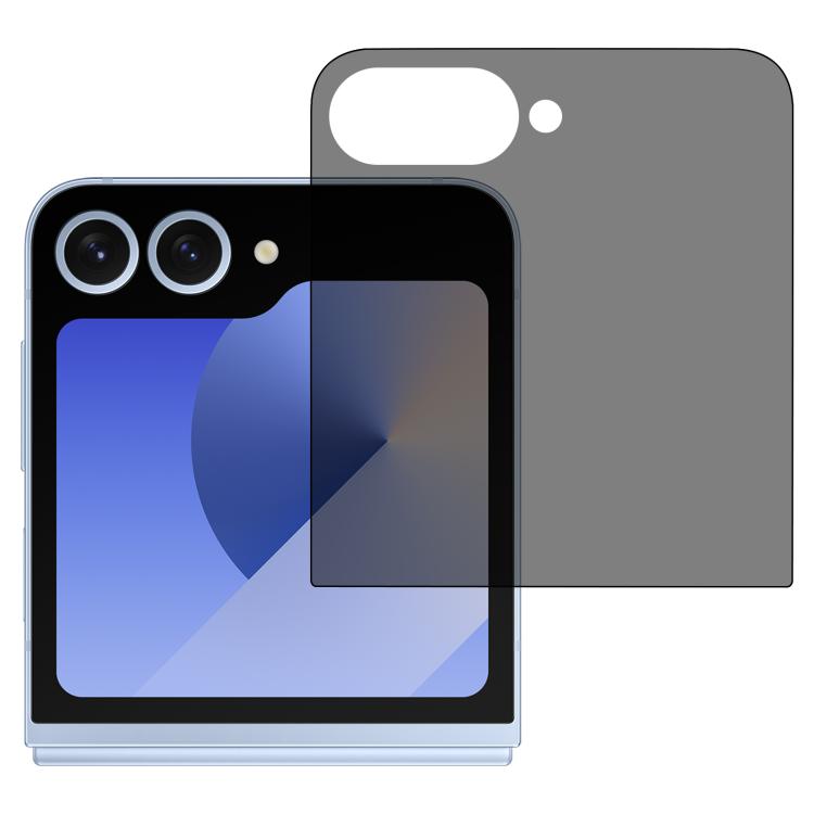 For Samsung Galaxy Z Flip7 5G Back Screen 28-degree Privacy Full Cover Screen Protector by bashfashion
