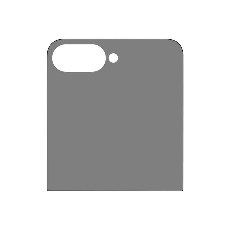 For Samsung Galaxy Z Flip7 5G Back Screen 28-degree Privacy Full Cover Screen Protector by bashfashion