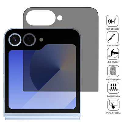 For Samsung Galaxy Z Flip7 5G Back Screen 28-degree Privacy Full Cover Screen Protector by bashfashion