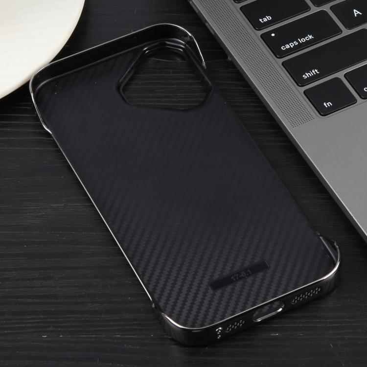 For iPhone 16 Electroplating Frameless Frosted Anti-Glare PC MagSafe Phone Case(Titanium Gray) by bashfashion