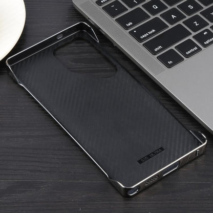 For Samsung Galaxy S22 Ultra 5G Electroplating Frameless Frosted Anti-Glare PC MagSafe Phone Case(Titanium Gray) by bashfashion