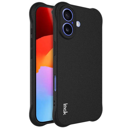 For iPhone 17 imak Shockproof Airbag TPU Phone Case(Matte Black) by imak