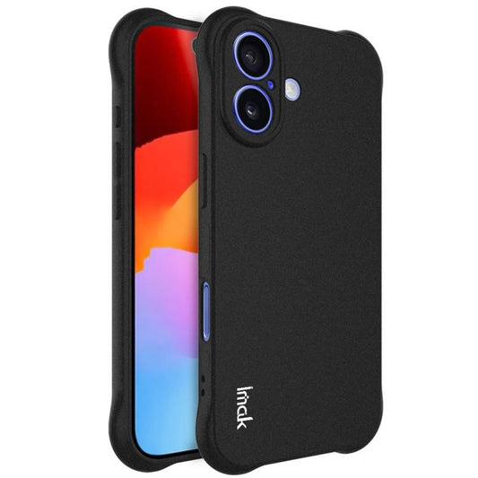 For iPhone 17 imak Shockproof Airbag TPU Phone Case(Matte Black) by imak