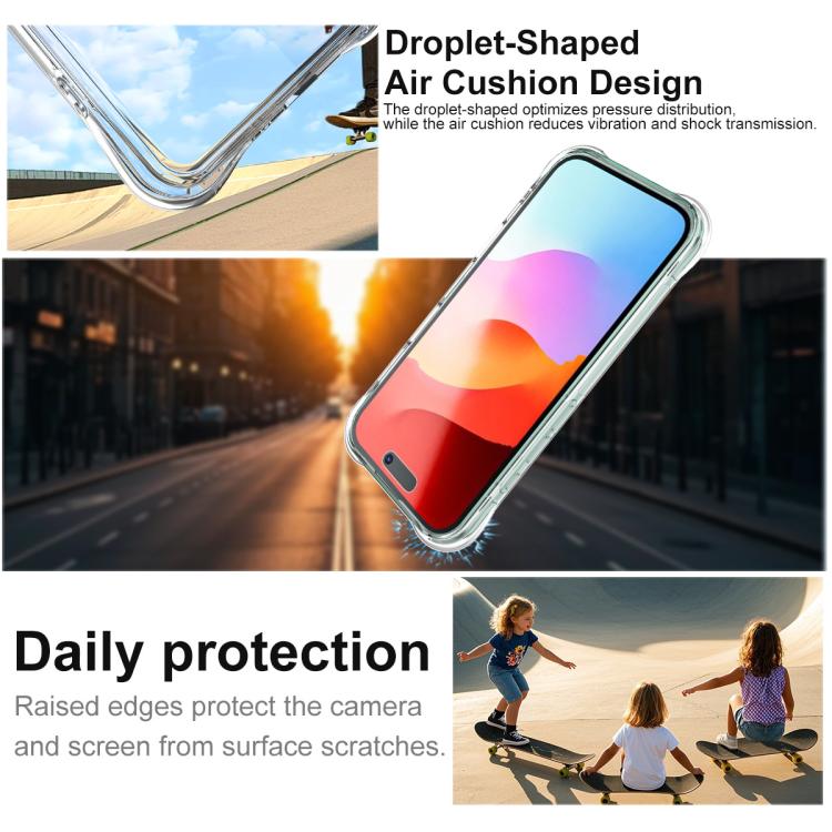 For iPhone Air imak Shockproof Airbag TPU Phone Case(Transparent) by imak