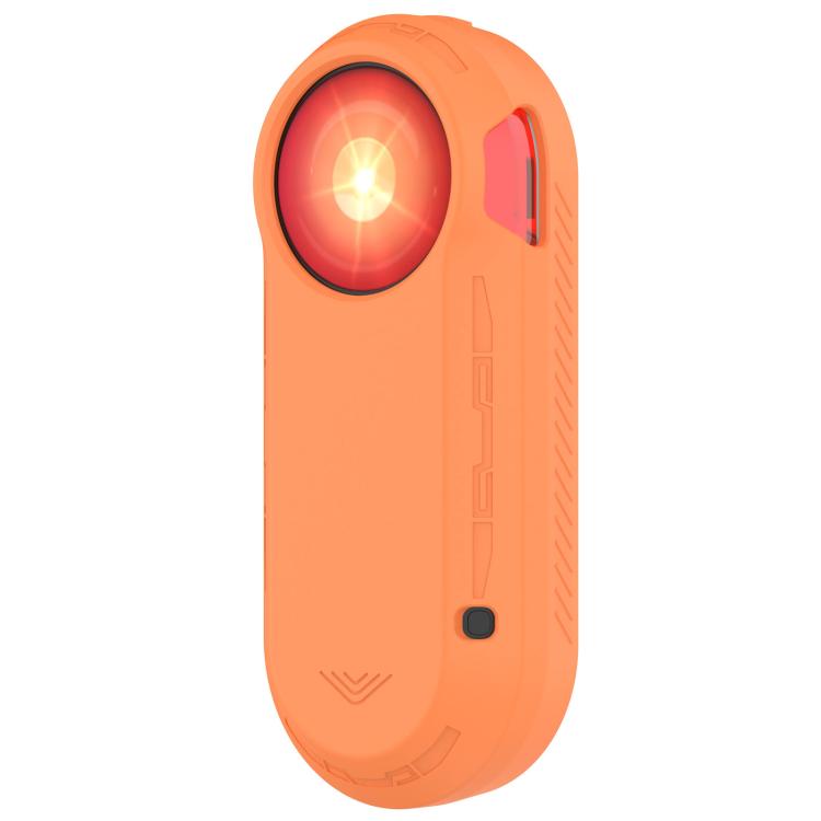 For Garmin Varia RCT715 / RTL515 / UT800 Tail Light Silicone Protective Case(Orange) by bashfashion