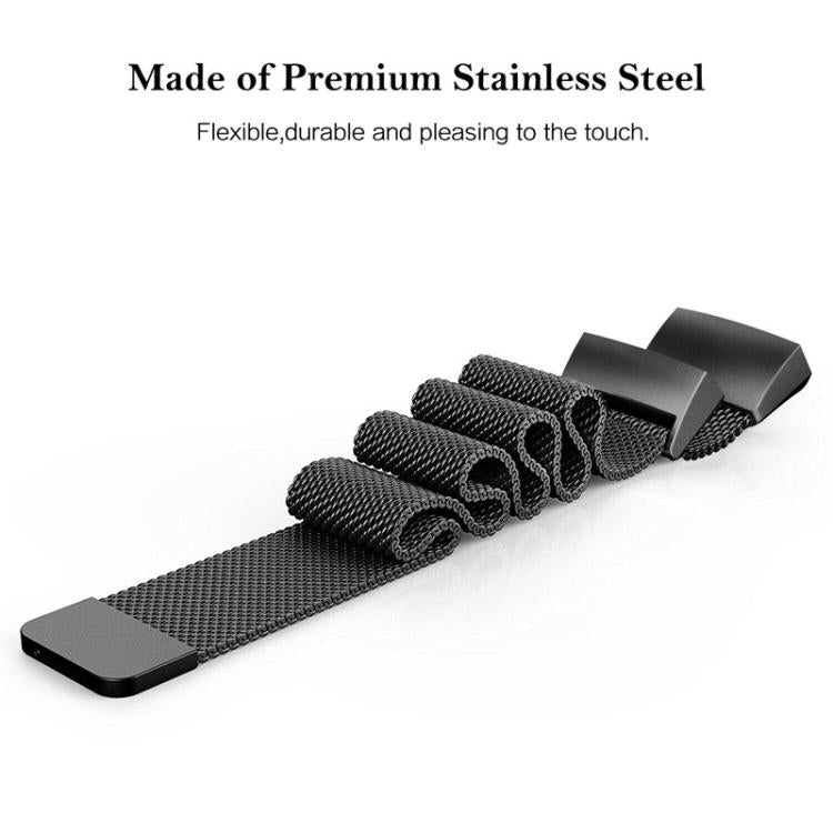 For Fitbit Charge 3 / 4 xDfind Milanese Magnetic Stainless Steel Watch Band(Rose Gold) by xDfind