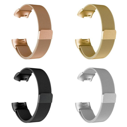 For Fitbit Charge 3 / 4 xDfind Milanese Magnetic Stainless Steel Watch Band(Silver) by xDfind