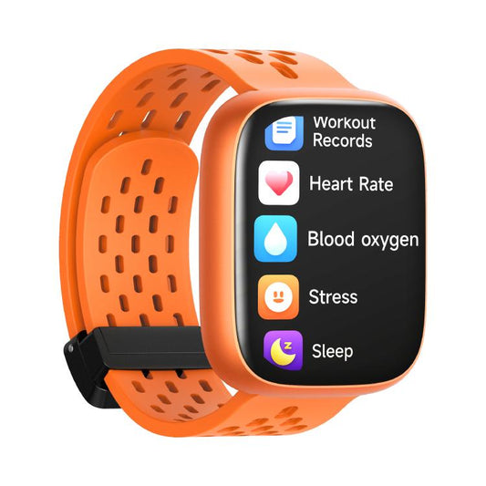 MOMAX SW1S 1.83 inch Screen IP68 Waterproof Smart Sports Watch(Orange) by MOMAX