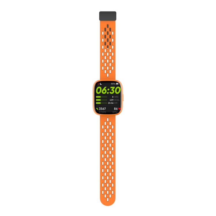 MOMAX SW1S 1.83 inch Screen IP68 Waterproof Smart Sports Watch(Orange) by MOMAX