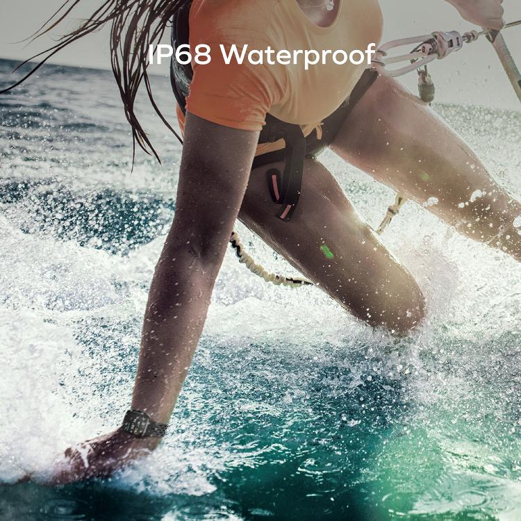 MOMAX SW1S 1.83 inch Screen IP68 Waterproof Smart Sports Watch(Orange) by MOMAX