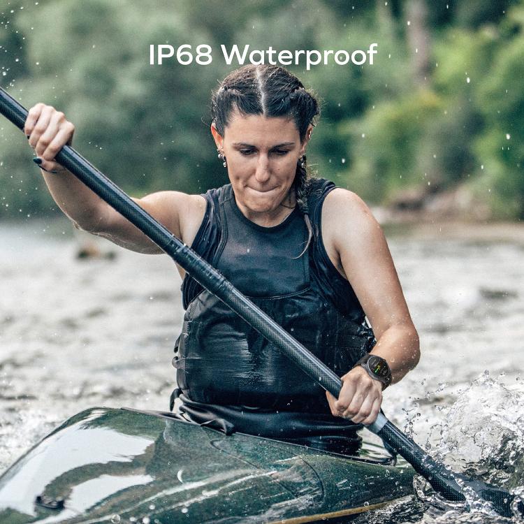 MOMAX SW2S 1.38 inch Screen IP68 Waterproof Smart Sports Watch(Grey) by MOMAX