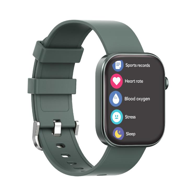 MOMAX SW3S 1.99 inch Screen 3ATM Waterproof Smart Sports Watch(Green) by MOMAX