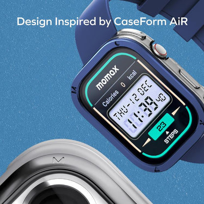 MOMAX SW3S 1.99 inch Screen 3ATM Waterproof Smart Sports Watch(Green) by MOMAX