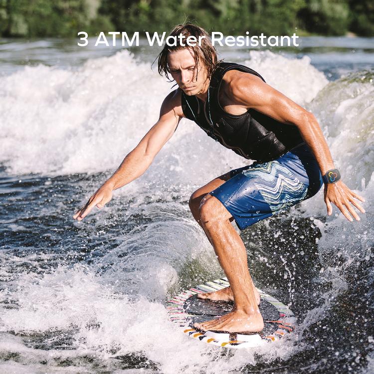 MOMAX SW3S 1.99 inch Screen 3ATM Waterproof Smart Sports Watch(Green) by MOMAX