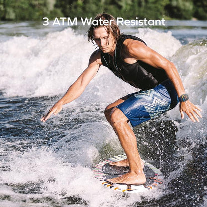 MOMAX SW3S 1.99 inch Screen 3ATM Waterproof Smart Sports Watch(Green) by MOMAX