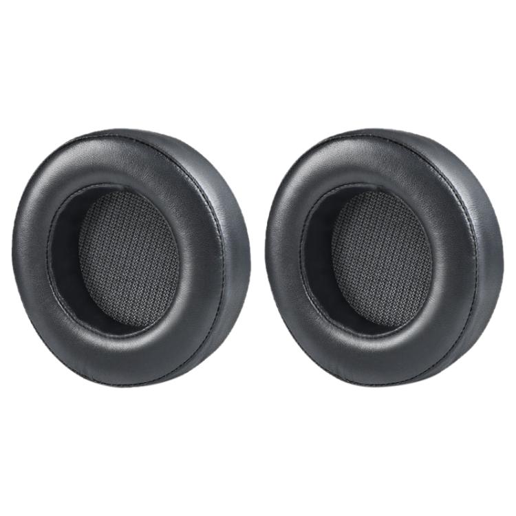 2pcs Lambskin Splicing Replacement Earpads For AKG K612 / K712(Black) by bashfashion
