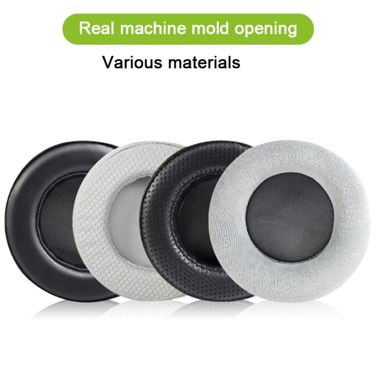 2pcs Mesh Splicing Replacement Earpads For AKG K612 / K712(Black) by bashfashion