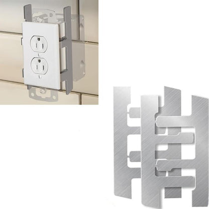 10pcs/Pack Switch Box Bracket Electrical Box F Clamp Loose Power Socket Repairer by bashfashion