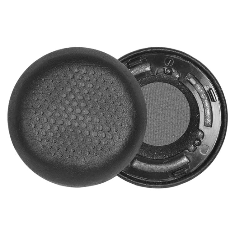 2pcs Protein Leather Replacement Earpads For AKG Y500(Black + Grey Mesh) by bashfashion