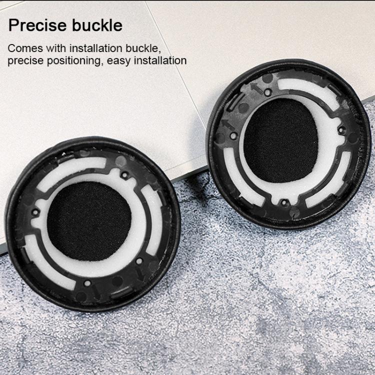 2pcs Protein Leather Replacement Earpads For AKG Y500(Black + Green Mesh) by bashfashion