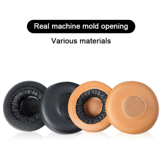 2pcs Protein Leather Replacement Earpads For AKG Y40 / Y45 / Y45BT(Yellow) by bashfashion