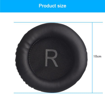 1 Pair Wrinkled Leather Replacement Earpads For AKG K52 / K72 / K92(Black) by bashfashion