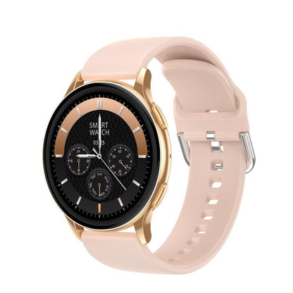 CY29 1.32 inch AMOLED Screen Female Smart Watch Supports COFIT APP(Gold Pink) by bashfashion