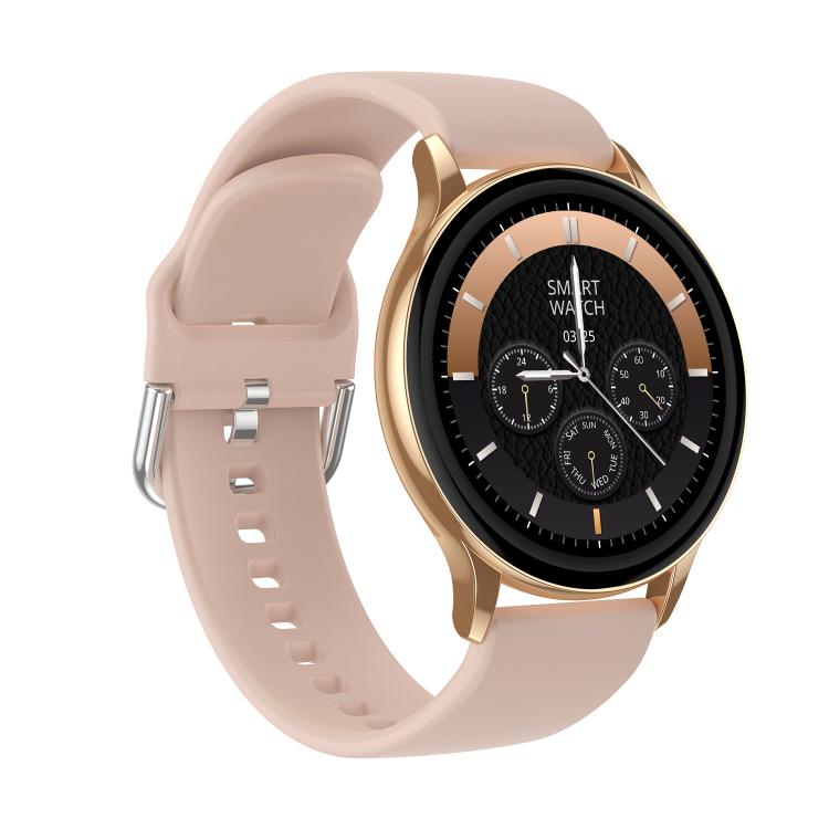 CY29 1.32 inch AMOLED Screen Female Smart Watch Supports COFIT APP(Gold Pink) by bashfashion