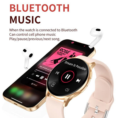 CY29 1.32 inch AMOLED Screen Female Smart Watch Supports COFIT APP(Silver) by bashfashion