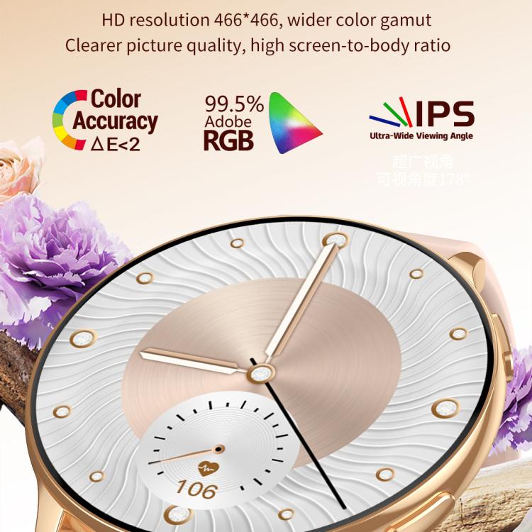 CY29 1.32 inch AMOLED Screen Female Smart Watch Supports COFIT APP(Silver) by bashfashion