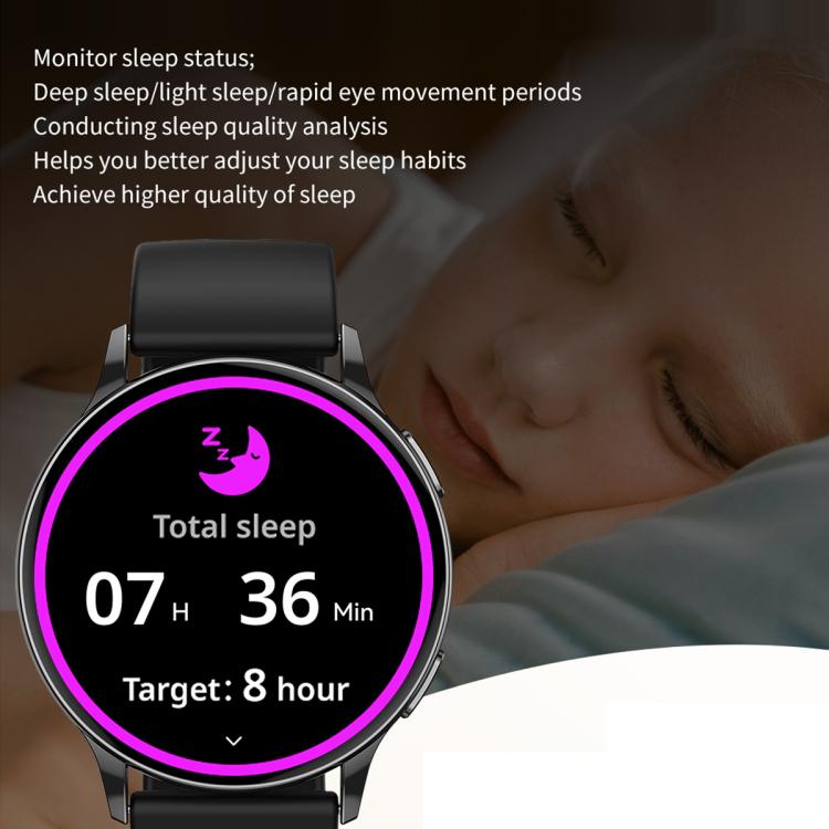 CY29 1.32 inch AMOLED Screen Female Smart Watch Supports COFIT APP(Black) by bashfashion